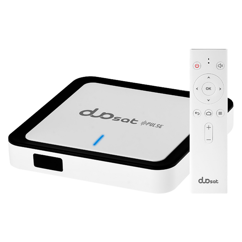 Receptor Duosat Pulse 4K Ultra HD Wi-Fi IPTV Android