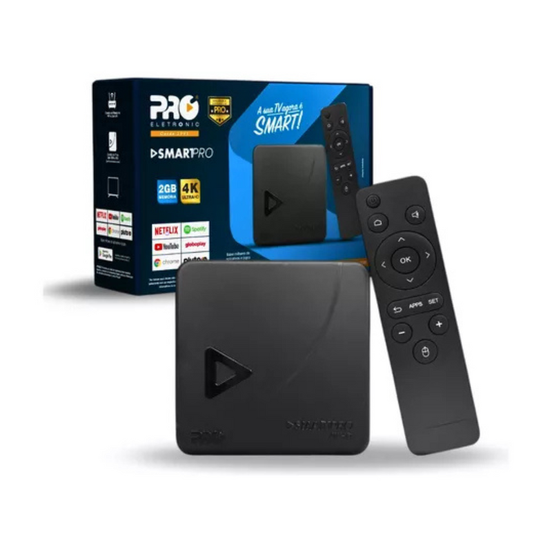 Smart Box Proeletronic Smartpro Prosb-3000/16 Gb 4K HD