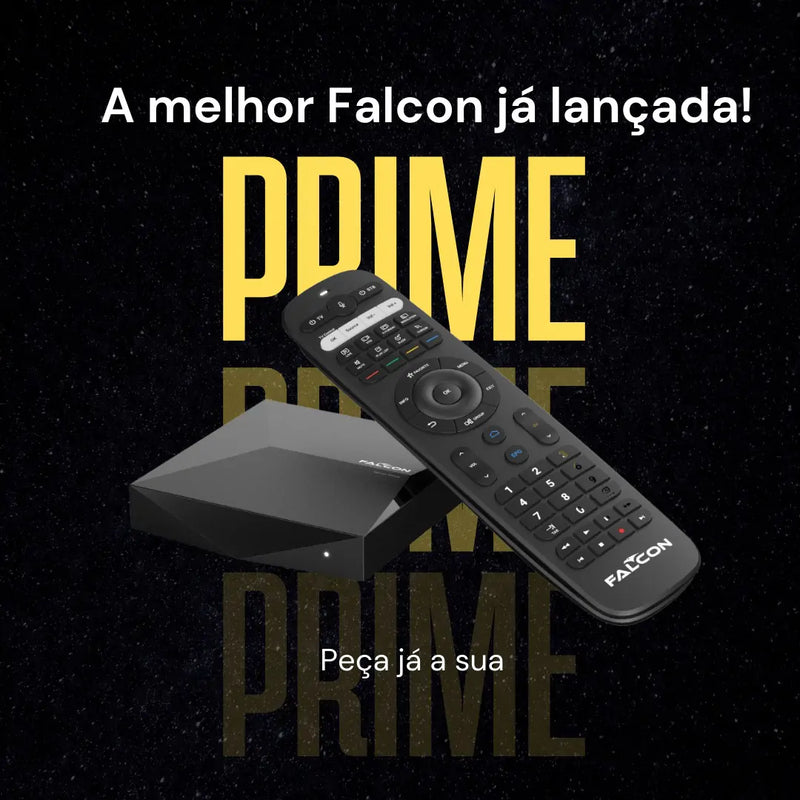 Receptor FALCON PRIME IPTV Homologado Anatel