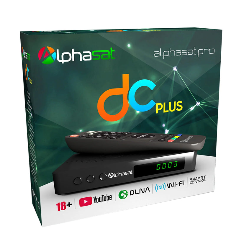 Receptor Alphasat DC Plus